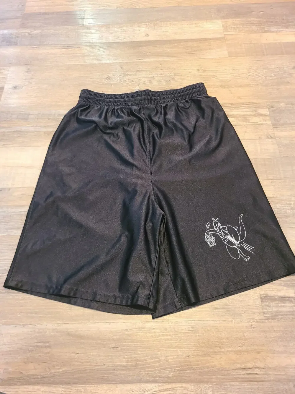 Athletic apparel large mens basket ball shorts